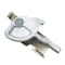 Fleet Engineers Keeper, Roll-Up Door, T-Style Maximum Strength Steel Lock, Zinc 025-10502 - alternate 5
